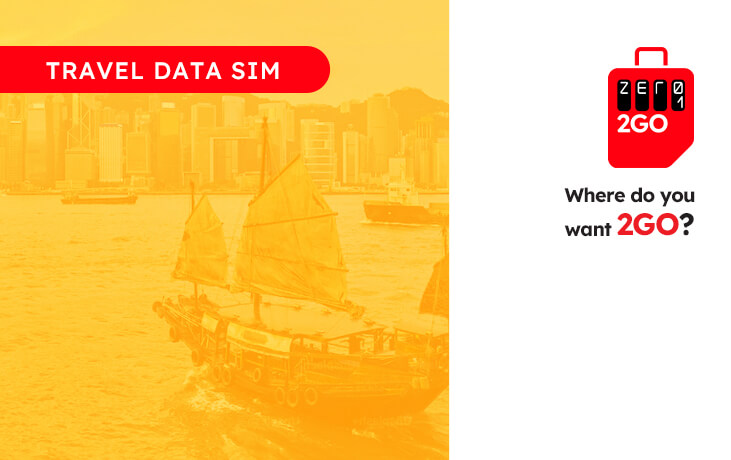 Zero1 2GO - Hong Kong Travel Data SIM card and eSIM
