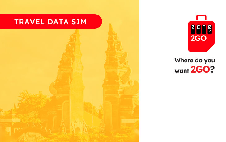 Zero1 2GO - Indonesia Travel Data SIM card and eSIM